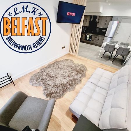 Lmk, Spacious 1 Bedroom Ground Floor Apartment, Ev Charger, Free Parking Wi-Fi, Great Location Belfast Dış mekan fotoğraf
