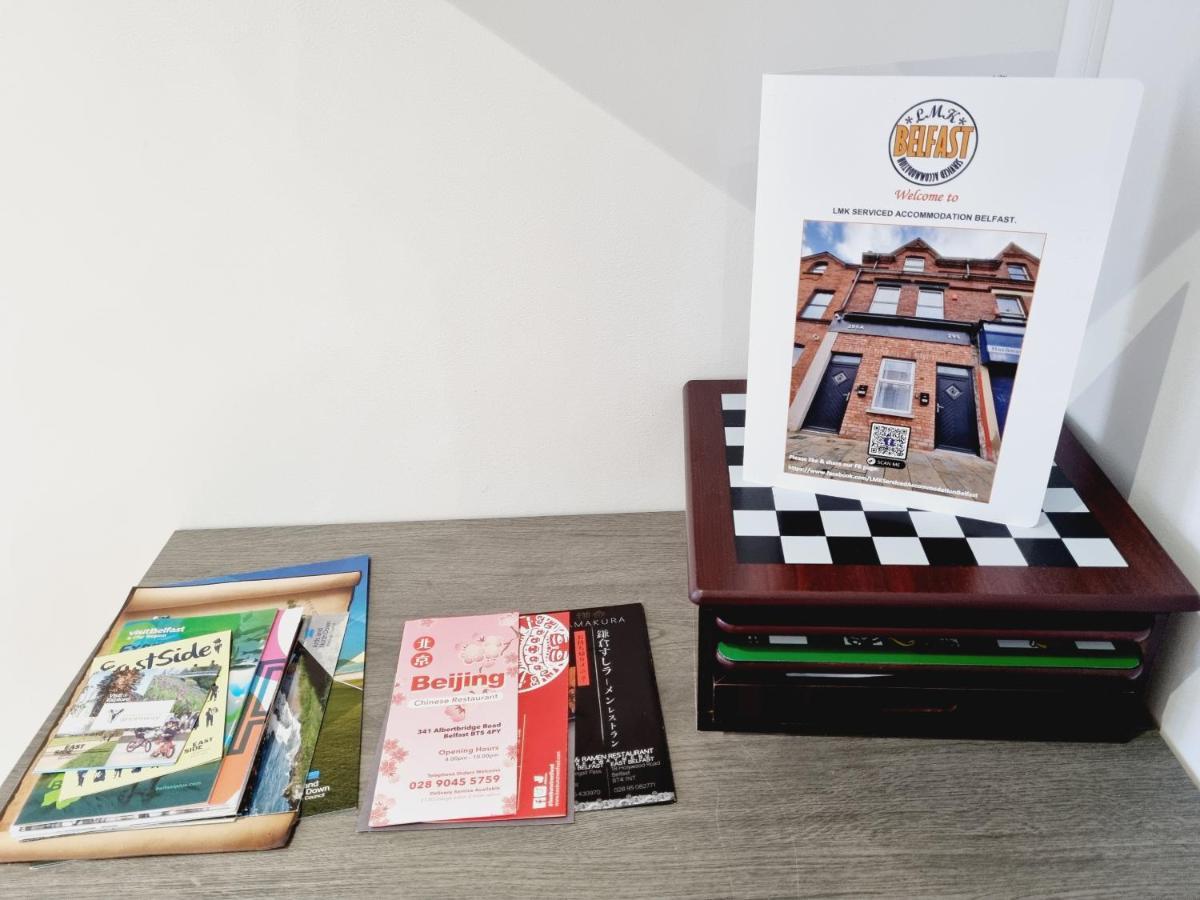 Lmk, Spacious 1 Bedroom Ground Floor Apartment, Ev Charger, Free Parking Wi-Fi, Great Location Belfast Dış mekan fotoğraf